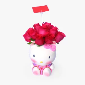 Hello Kitty con rosas, Lima