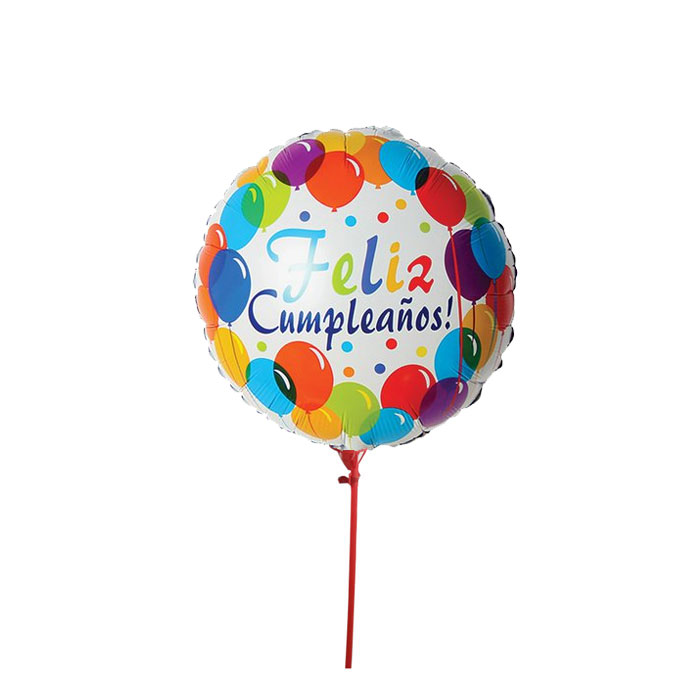 Globo metalizado Feliz Cumpleaños