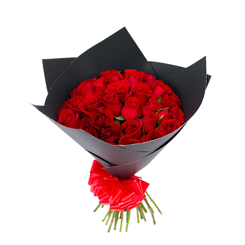 Ramo con 50 rosas selectas. Envío de rosas en Lima y Callao