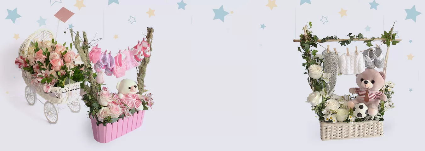 Flores para Nacimientos y Baby Shower en Lima