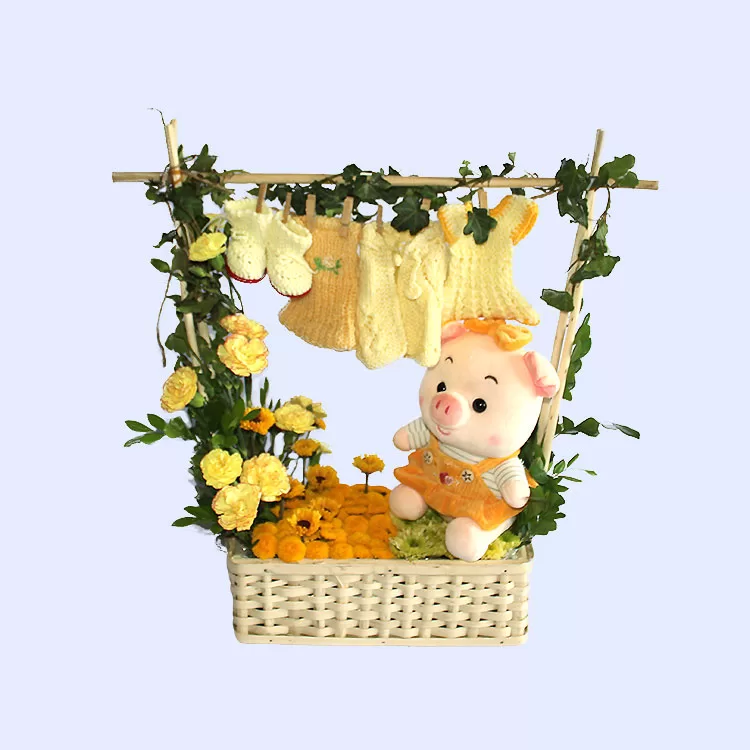 Tendal para bebe con peluche