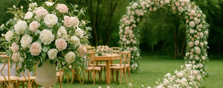 Arreglos florales para matrimonio